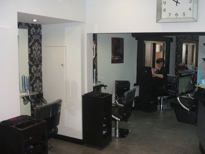 Inside of new shop