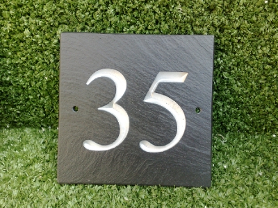 150/150/10/1 150mm/150mm/10mm slate number