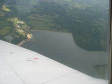 Bewl Water from the air