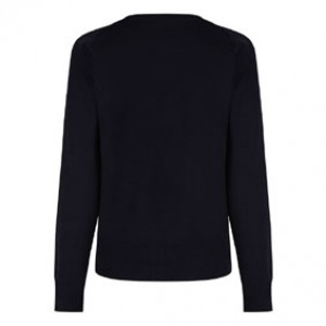 RKGFGIBLCOKC Grangefield Girls Black Cotton Knitted Cardigan : from £22.99