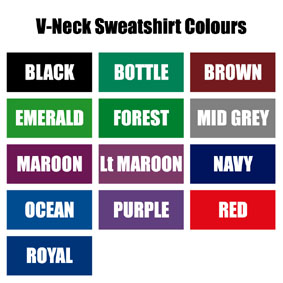 VNSSZC260 V-Neck Sweatshirt : from £11.49