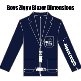 NSBOBLBLZI North Shore Boys Black Blazer : from £30.99