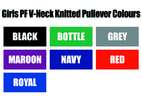 RKGIVNKPRKPF Girls Cotton V-Neck Knitted Pullover : from £19.49