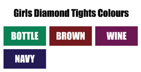 GIDPNYTIPE Girls Diamond Pattern Nylon Tights : from £4.99 per one pair pack