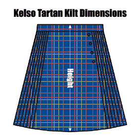 BAPMKERBTAKI Priors Mill Kelso Royal Tartan Kilt : from £23.99