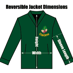 ZCODBGREJA Oakdene Primary Bottle Green Reversible Zipper Jacket : from £23.99