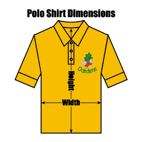 ZCODGOPOSH20 Oakdene Primary Gold Polo Shirt : from £10.99