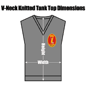 MFSPGRVNKNTT St Pauls Grey V-Neck Knitted Tank Top : from £18.99