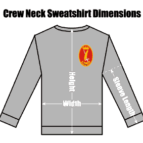 ZCSPLGCNSS26 St Pauls Light Grey Crew Neck Sweatshirt : from £12.99