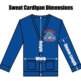 ZCPPRBSWCA26 Pentland Primary Royal Blue Girls Sweat Cardigan : from £14.99