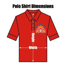 ZCPPREPOSH Pentland Primary Red Polo Shirt : from £10.99