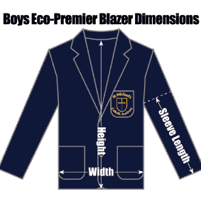 DLSMBONBECBL St Michaels RC Boys Navy Blue Eco-Premier Blazer : from £30.99