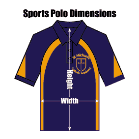 FSNBGONSSPPOSH St Michaels RC Navy Blue & Gold Sports Polo Shirt : from £13.99