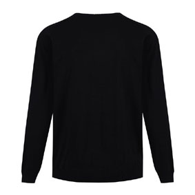 RKNFBOBLCOVN Northfield Academy Boys Black Cotton V-Neck Knitted Pullover : from £21.99