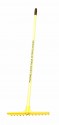 4ft yellow aluminium rake shaft