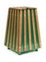 pyramid waste bin
