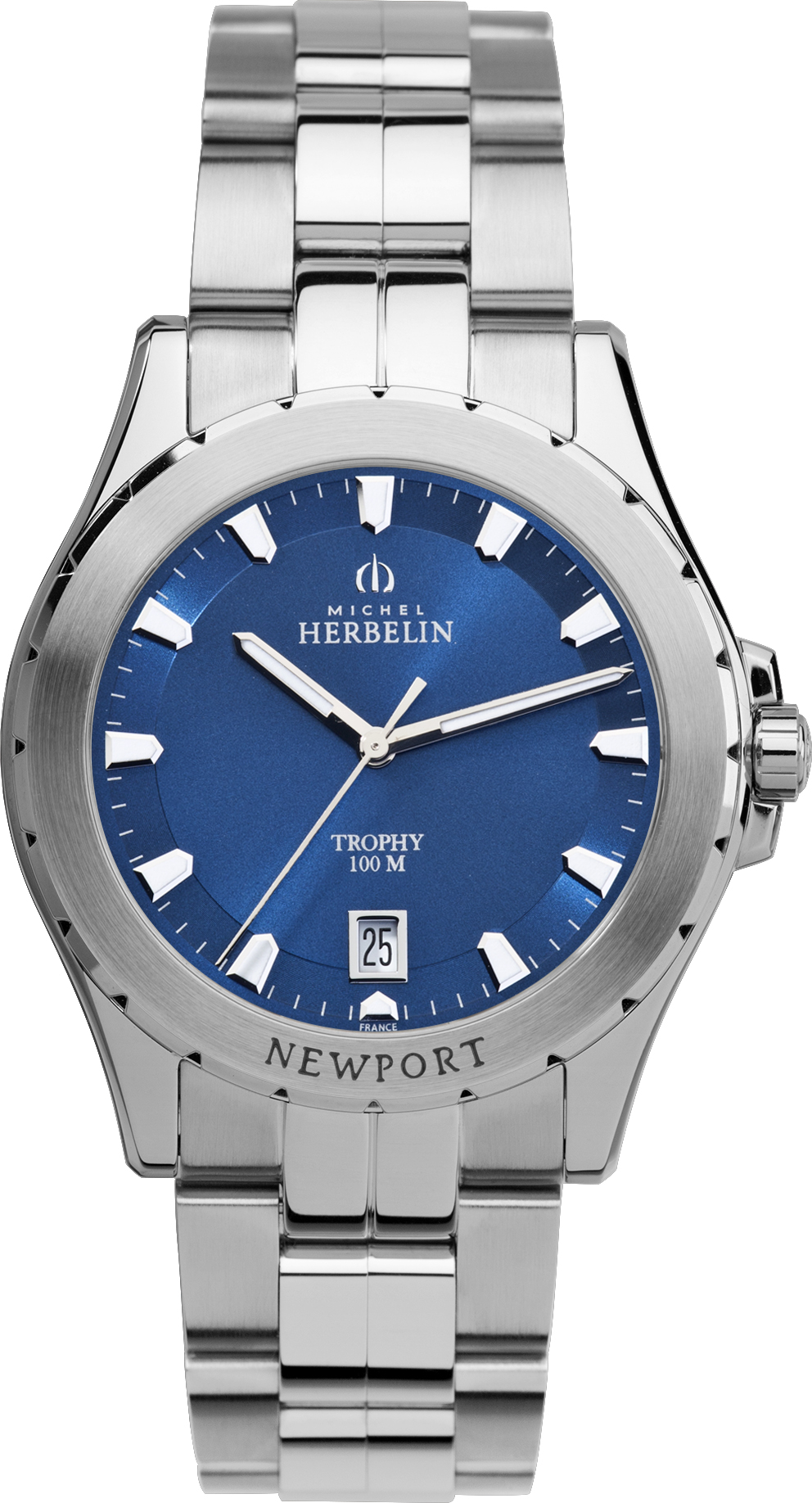 Mens St Steel Newport Trophy Bracelet watch