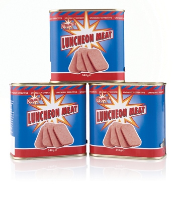DY010 Dynamite Baits Luncheon Meat