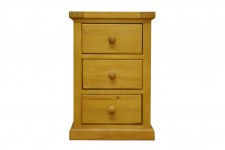 Small 3 Drawer Bedside