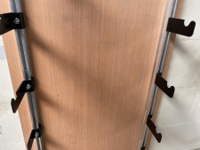 Wall track and brackets