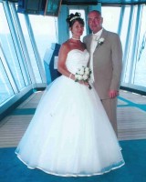 Wedding on a cruise Karen & Martin