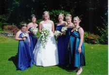 Leanne and the girls looking beautiful