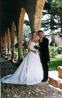 Lisa Wedding Abroad in 2003