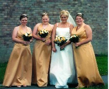 Michelles & Bridesmaids July 2004