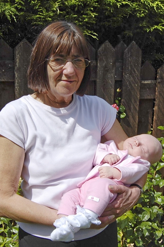 Emily Rose and Grandma