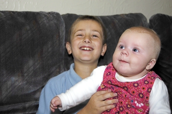 Emily Rose and Sam. October 2011