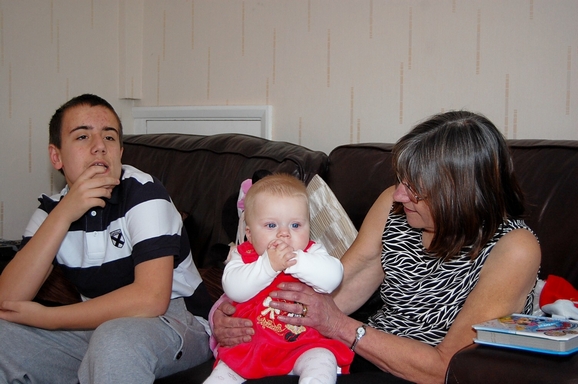 Emily Rose Christmas Day 2011