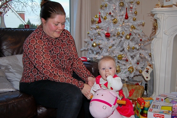 Emily Rose Christmas Day 2011