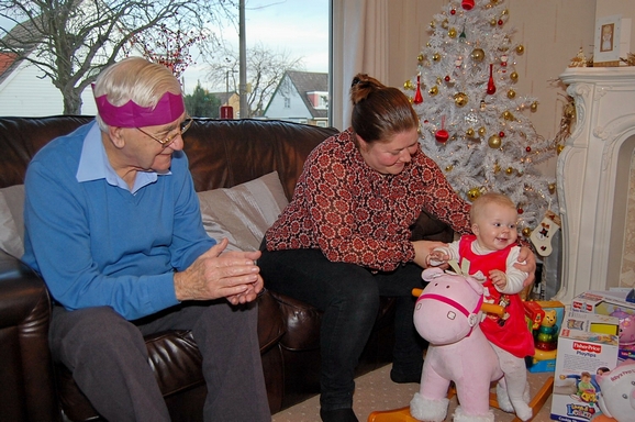 Emily Rose Christmas Day 2011