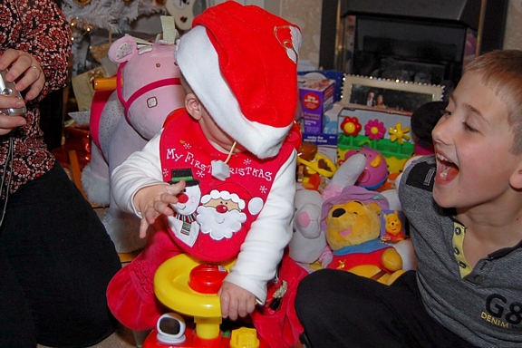 Emily Rose Christmas Day 2011