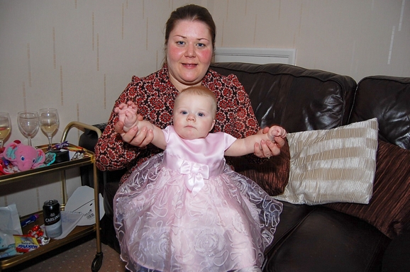 Emily Rose Christmas Day 2011