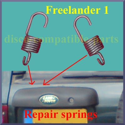 Freelander 1, Tailgate Handle Microswitch Repair Springs