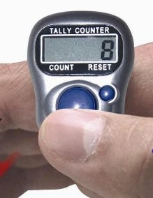 DFT Digital Finger Tasbee Tally Counter
