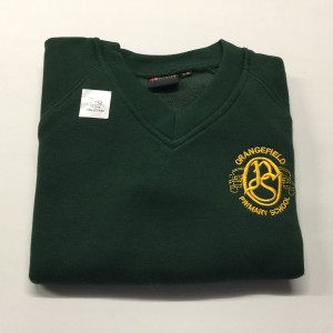 Orangefield V Neck Sweatshirt