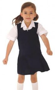 Navy Pinafore (Suitable for GB)