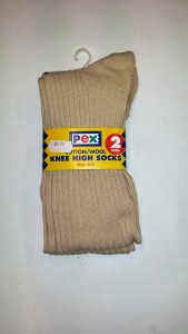 Pex Oatmeal Medallion Socks 2pk