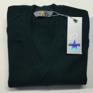 Magic Fit Knitted Brown Jumper