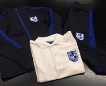 st joseph PE tracksuit and polo