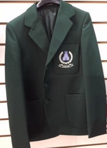 Priory bottle green 6th year blazer