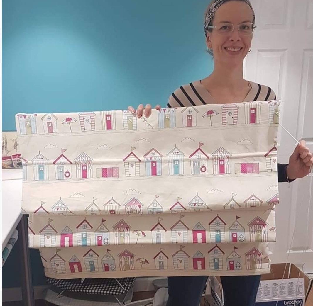 Roman blinds Roman blind making DEPOSIT PAYMENT.