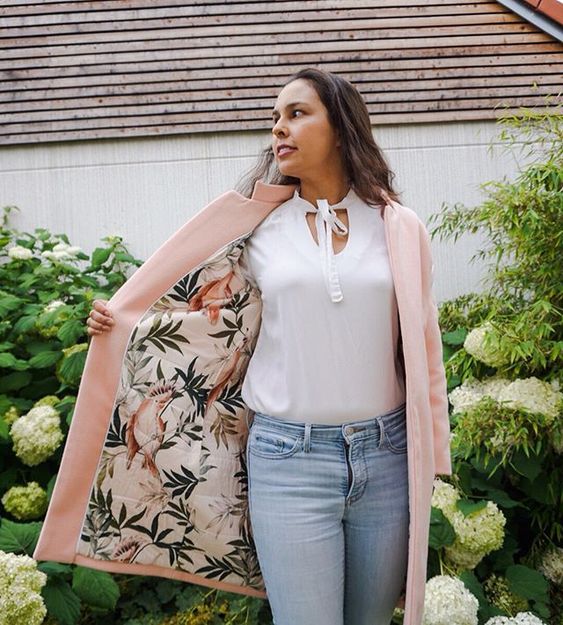 Cocoon coat Coat dressmaking course DEPOSIT PAYMENT