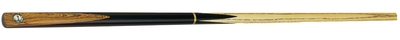 Cue Craft - Black Lacquered/Exotic Wedge C52 Snooker Cue