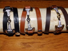 Crystal Snaffle Wristband