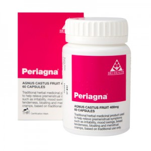 Bio-Health Periagna. Angus Castus Fruit 400mg. 60 capsules