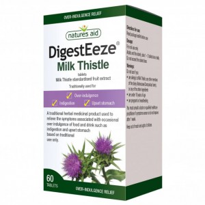 natures aid DigestEeze Milk Thistle 60 tables