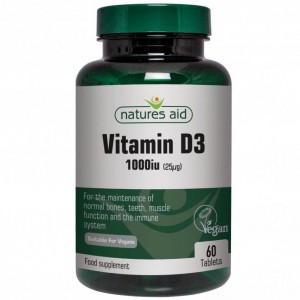 Natures Aid Vitamin D3 Vegan